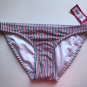 Target ribbed striped bikini bottom